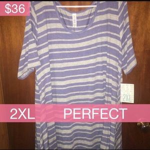 NWT LuLaRoe Perfect Tee 2XL